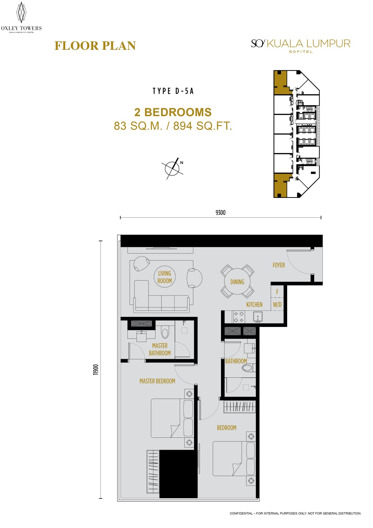 So Sofitel Residences Layout Plan